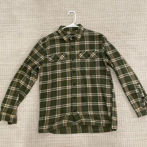 Men's Long-Sleeved Organic Cotton Midweight Fjord Flannel Shirt